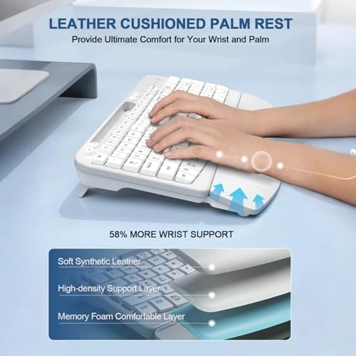 ERGONOMIC WIRELESS KEYBOARD - Wireless