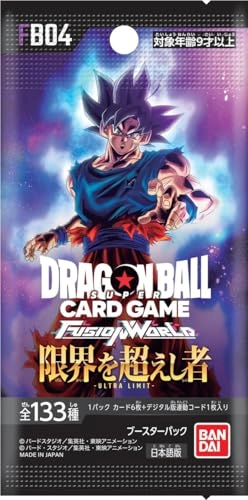 Dragon Ball Super Fusion World Booster Pack - Japanese 24pcs