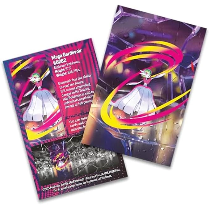 MEGA GARDIVOIR - Mini Tin 1 Sticker 1 Art Card 2 Booster Packs