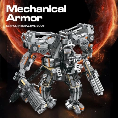 Mech Robot - Building Blocks Industrial Style