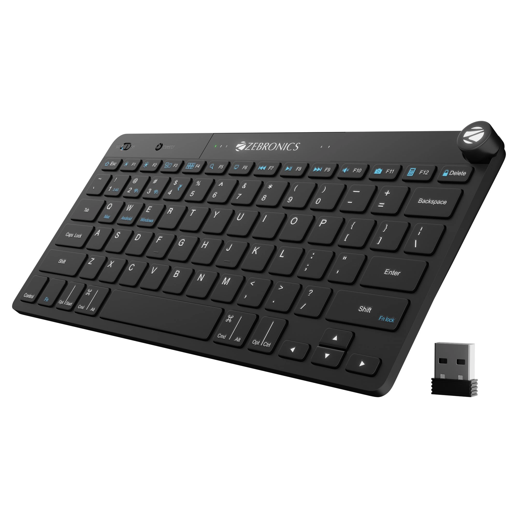 Zebronics KEYPAD X1 - QWERTY RF