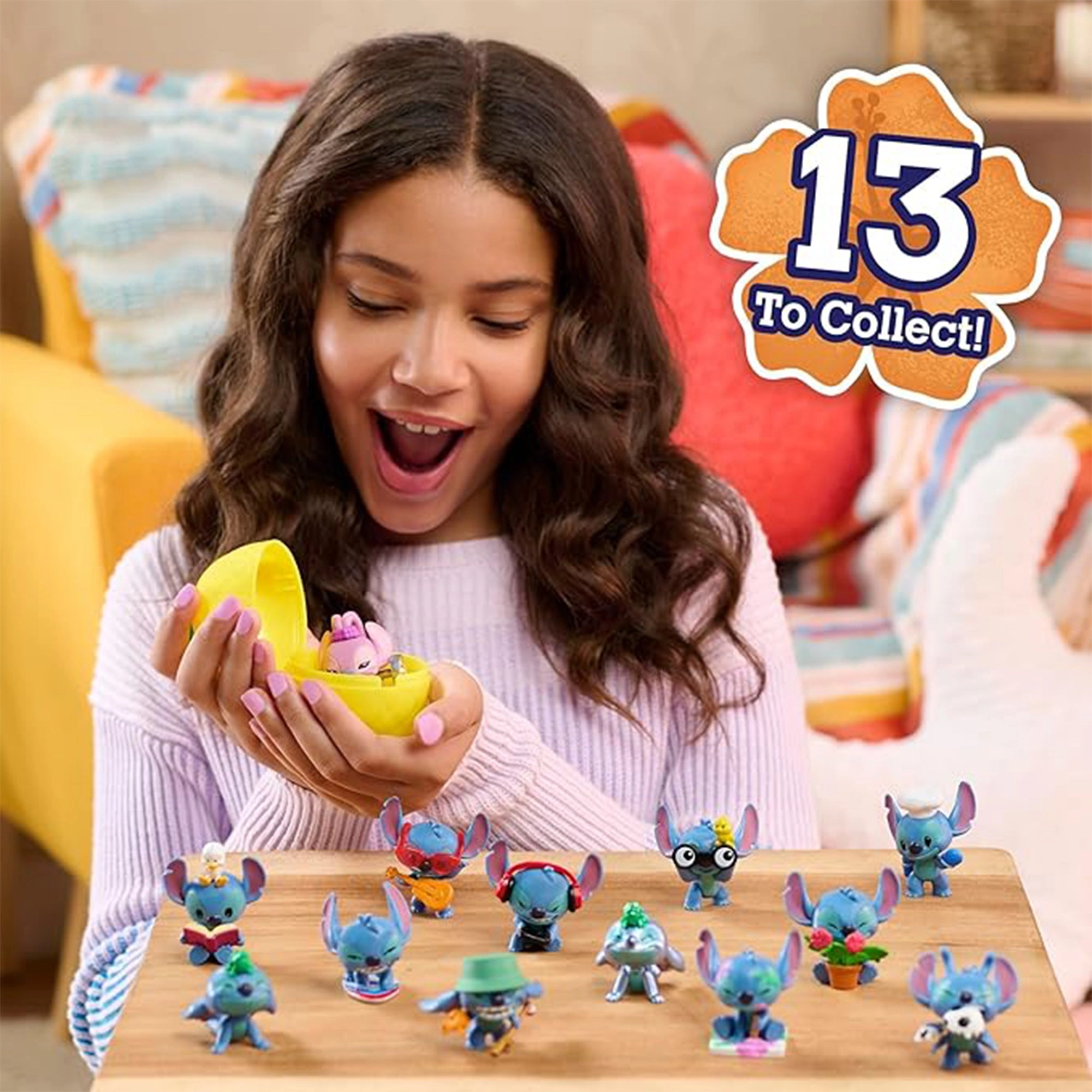 Just Play Stitch Mini Blind Figure Capsules - Disney Stitch - 3+ 2