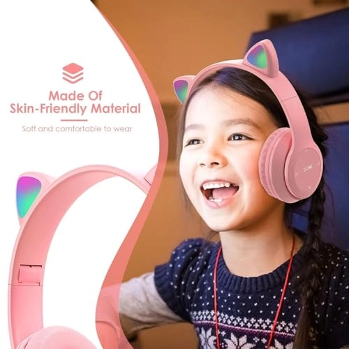 Cat Ear Kids Headphones Wireless Headphone