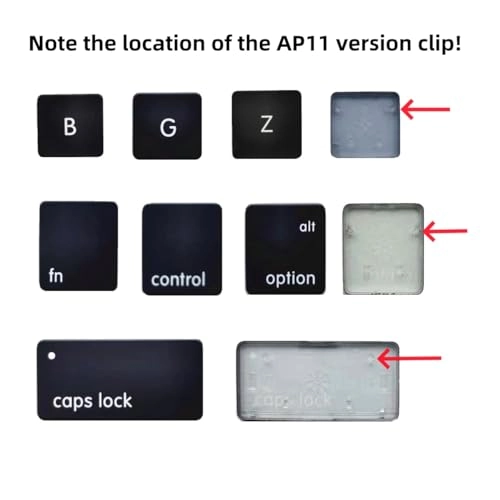AP11 - US version key caps Black