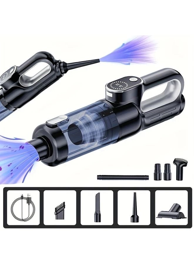 4-in-1 Wireless Handheld Vacuum Cleaner - 2000mAh