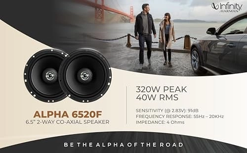 Alpha 6520F - 6.5 Inch 2-Way Coaxial