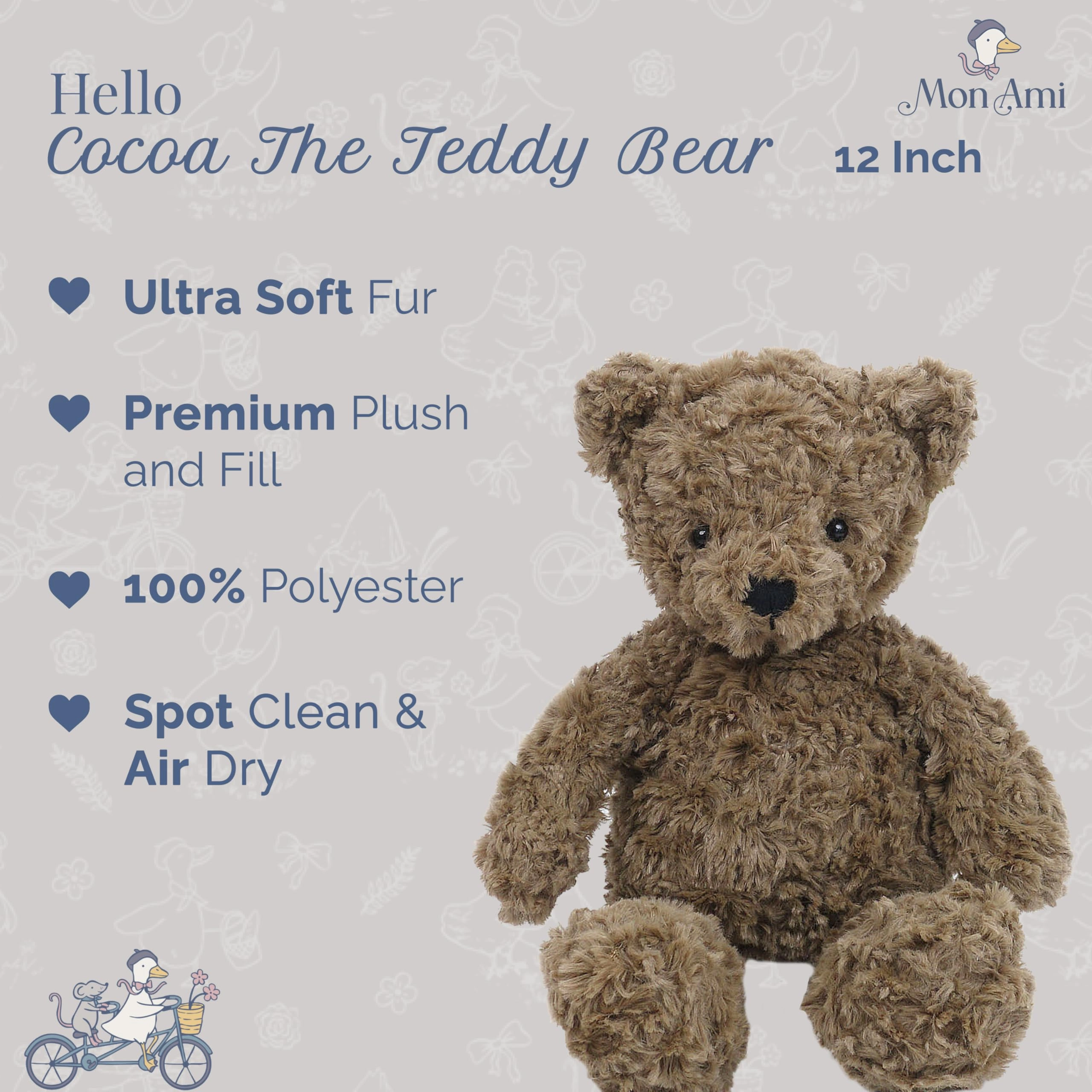 Cocoa Bear 30 cm Plush