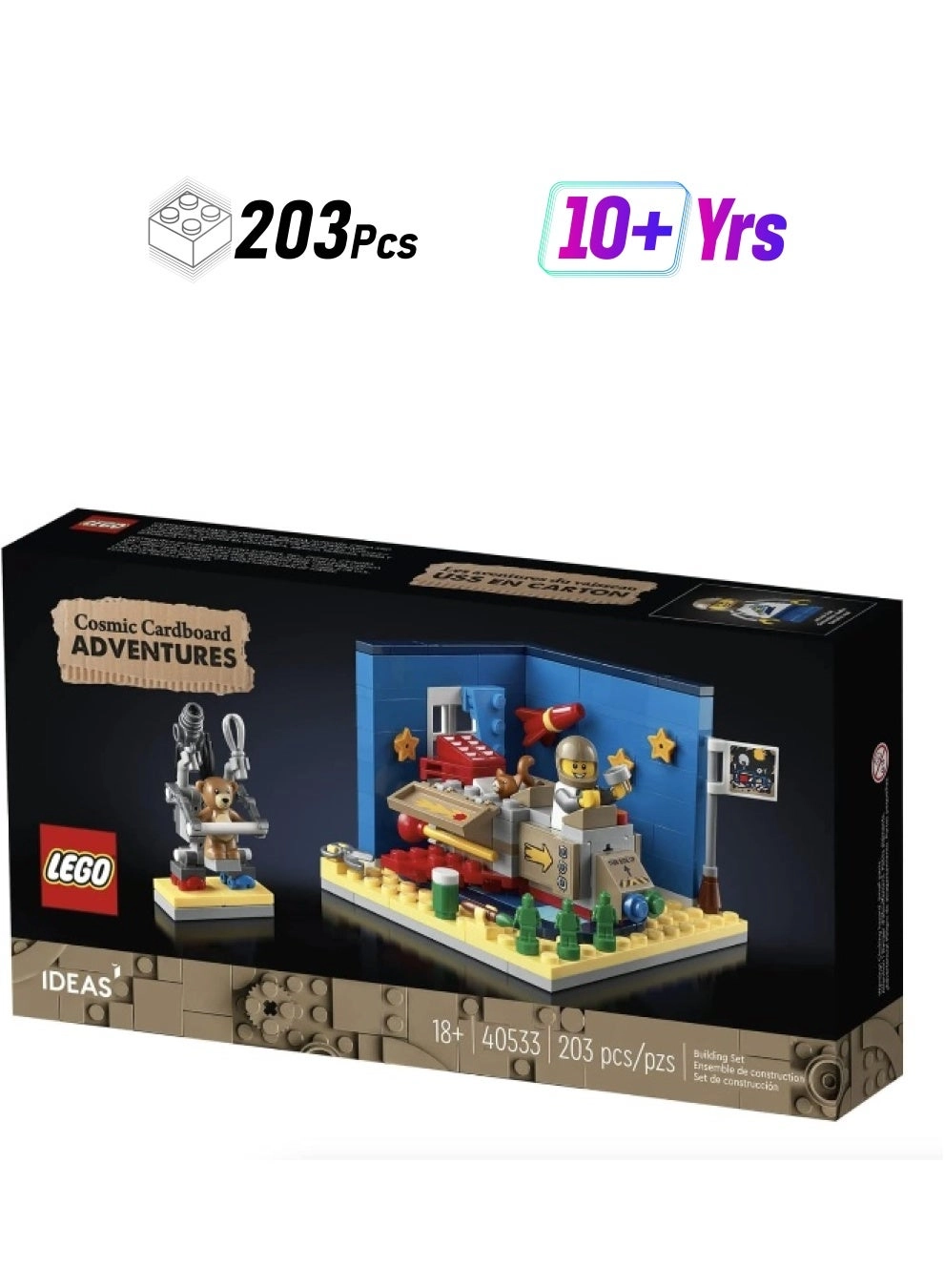 LEGO Ideas Cosmic Cardboard Adventures (40533) - Space