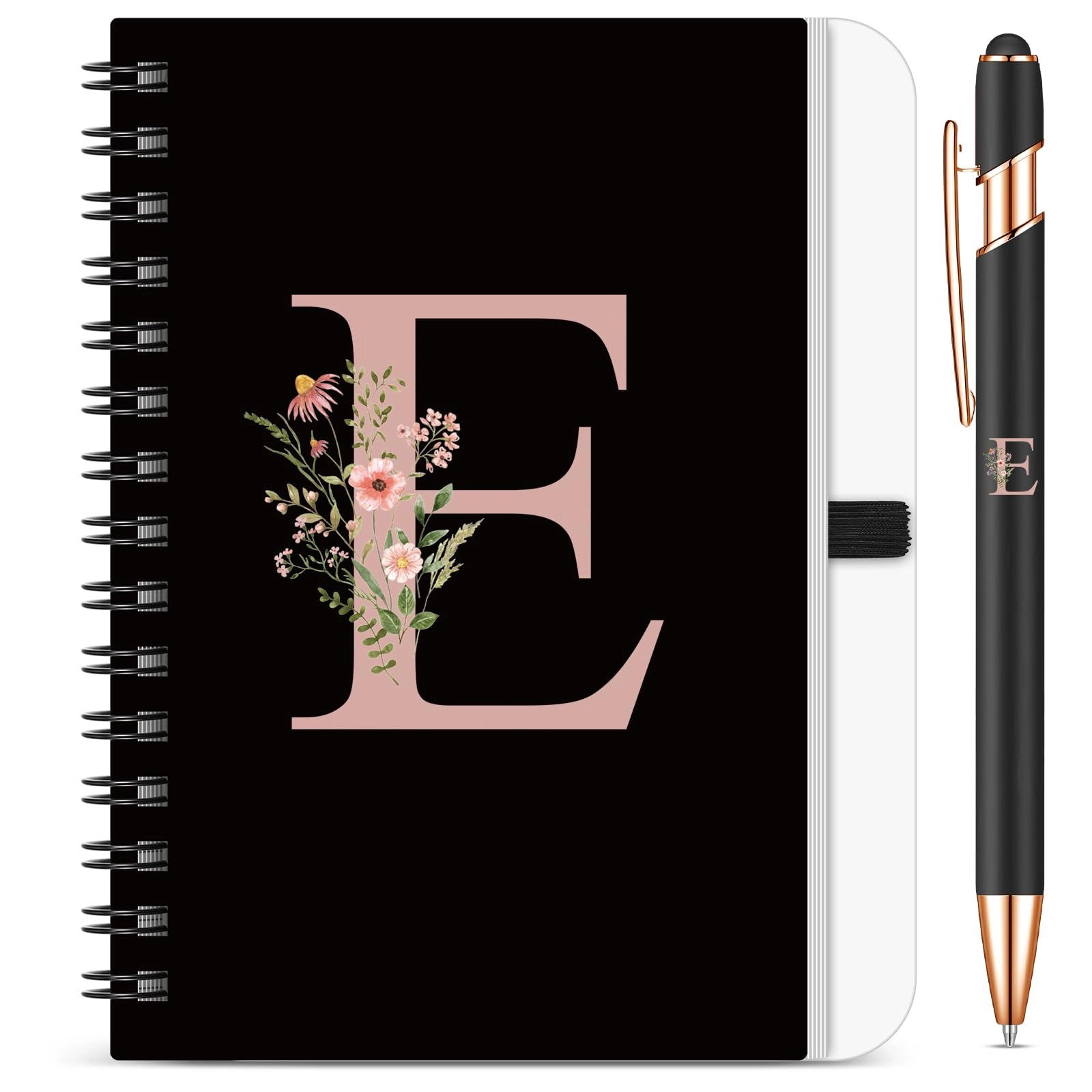 B6 Spiral Notebook - 1.0 Count + Bamboo Ballpoint Pen