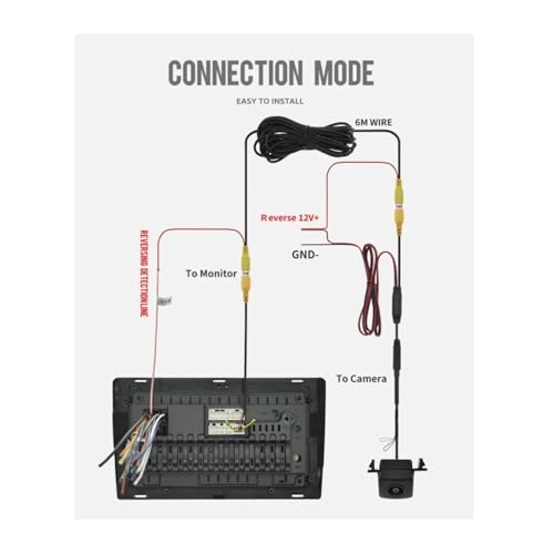 Rear View Camera - Night Vision Wire 480 TV lines