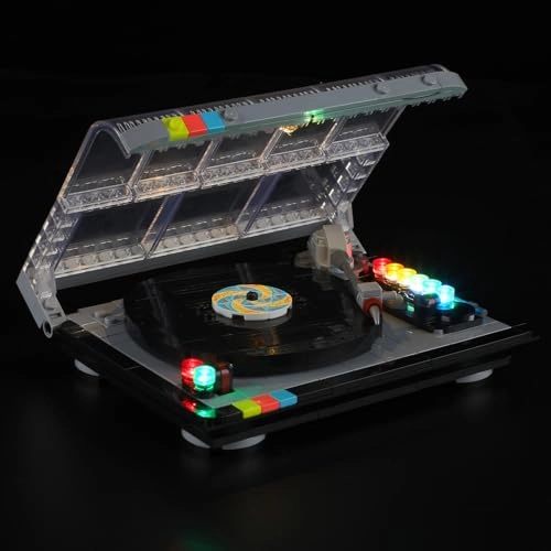 LED Light Kit for LEGO Retro Record Player Building Blocks Model 40699