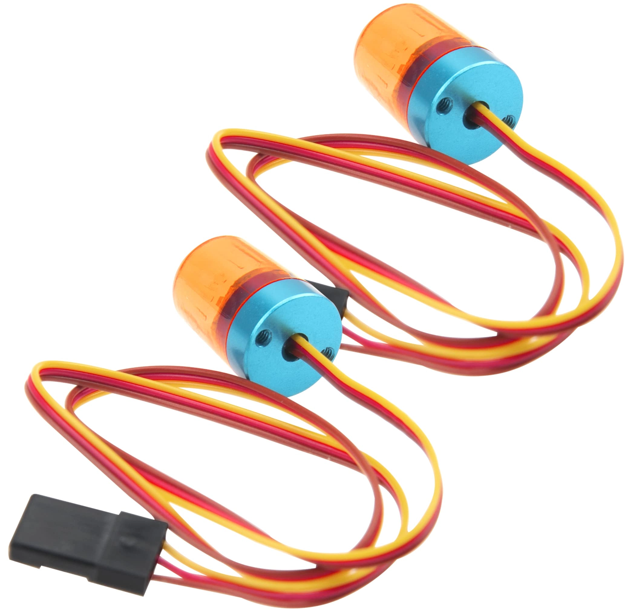 Rotating Beacon Light - Orange 2-Pack