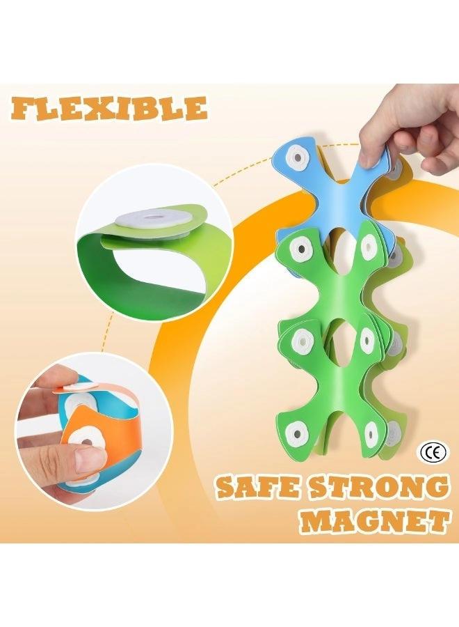 Flexible Magnetic Building Set - BuilderPack 48 count
