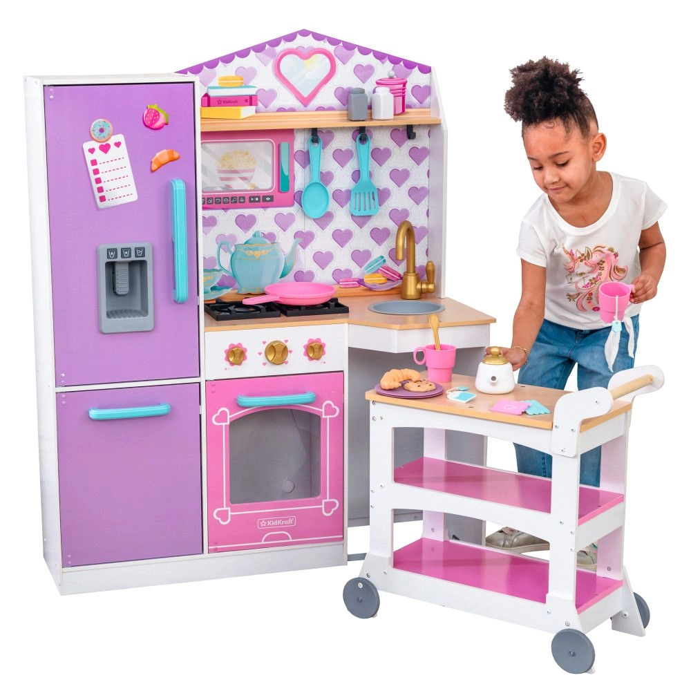 Sweet Snack Time Cart & Play Kitchen (KK20061)