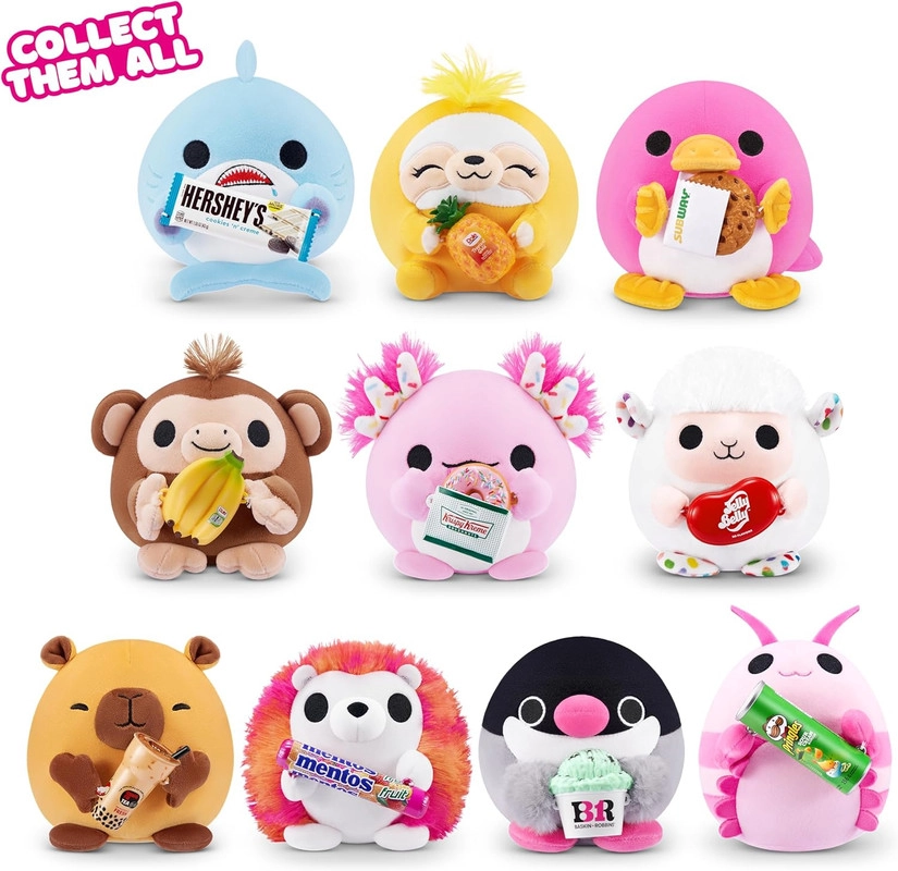 Axolotl Snackles Series 2 34 cm Plush