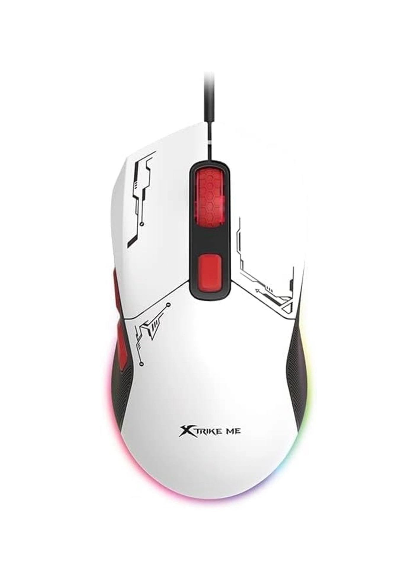 GM-316 Gaming Mouse With Detachable Top Covers - Wired