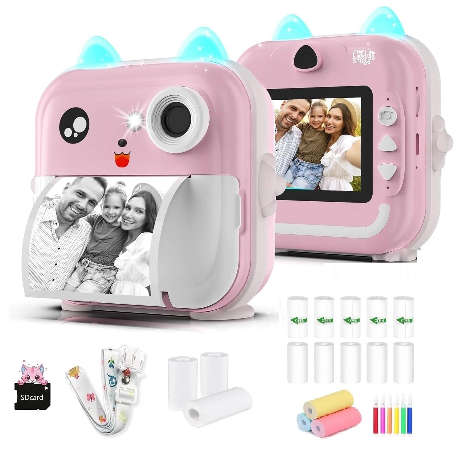 IWON PRODUCTS & SERVICES kids Mini portable printer