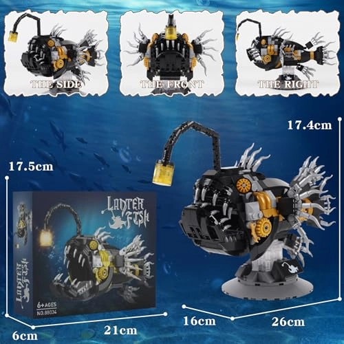 Mechanical Lantern Fish - 1 pcs
