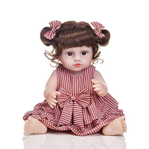 Reborn Baby Doll - 18 Inch 45cm Soft Vinyl Girl