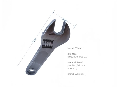 Metal Wrench - USB 2.0 128GB