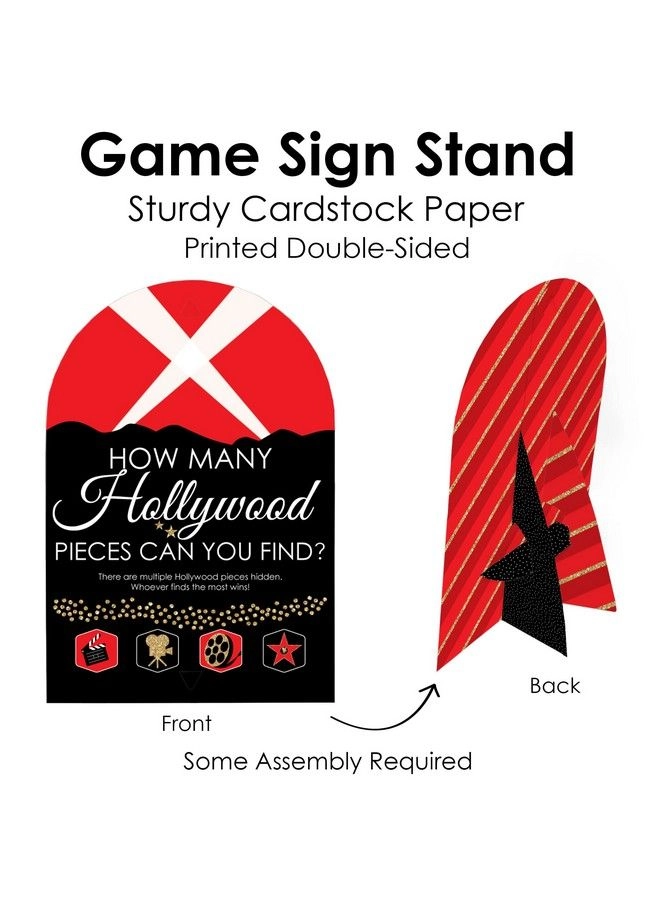 Red Carpet Hollywood Movie Night Party Scavenger Hunt - 48 piece(s)