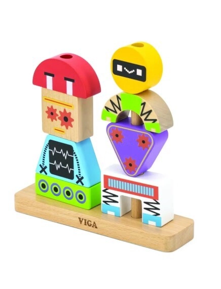Robot Stacking Blocks - 8 pcs