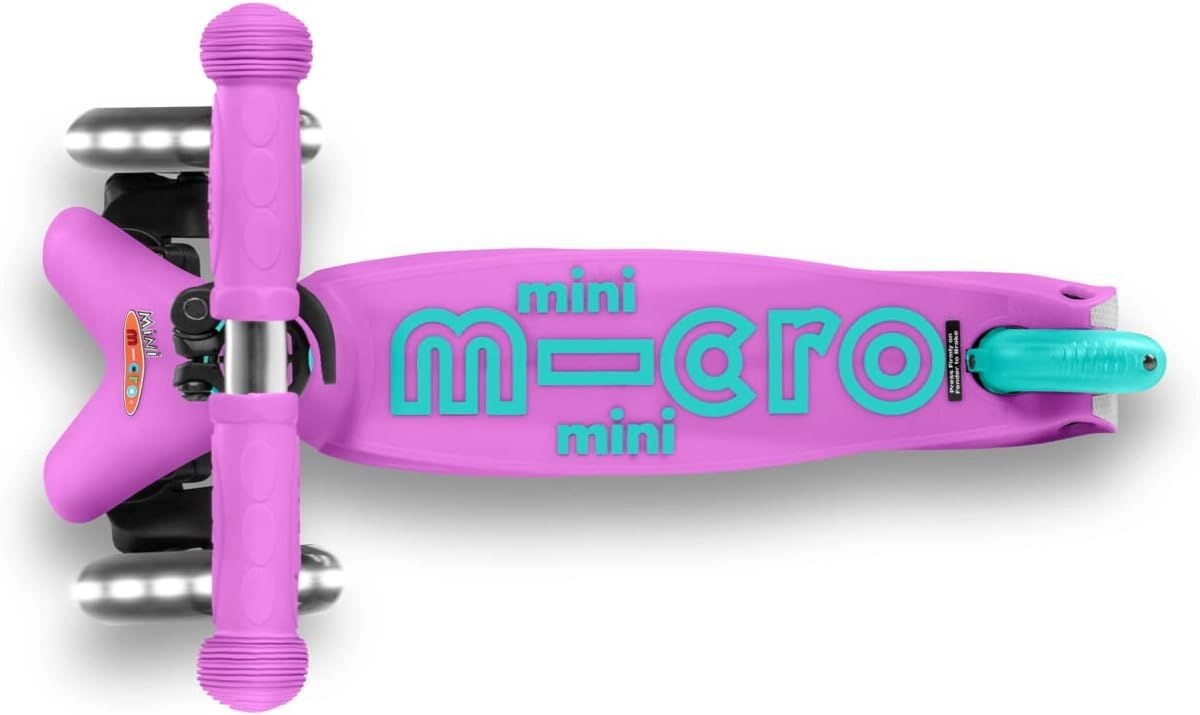 Mini Deluxe 3-Wheel Kick Scooter – 120/85 mm LED