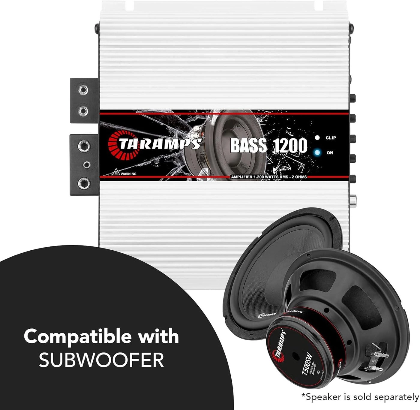 BASS1200.2 - Class-D Mono 1200W RMS