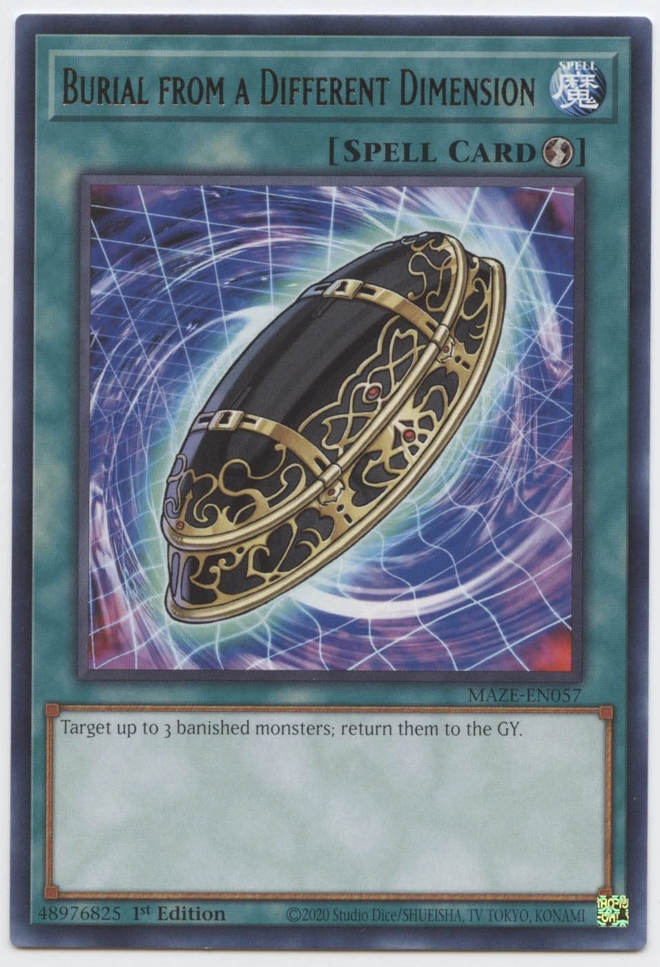 Yu-Gi-Oh! Burial from a Different Dimension MAZE-EN057