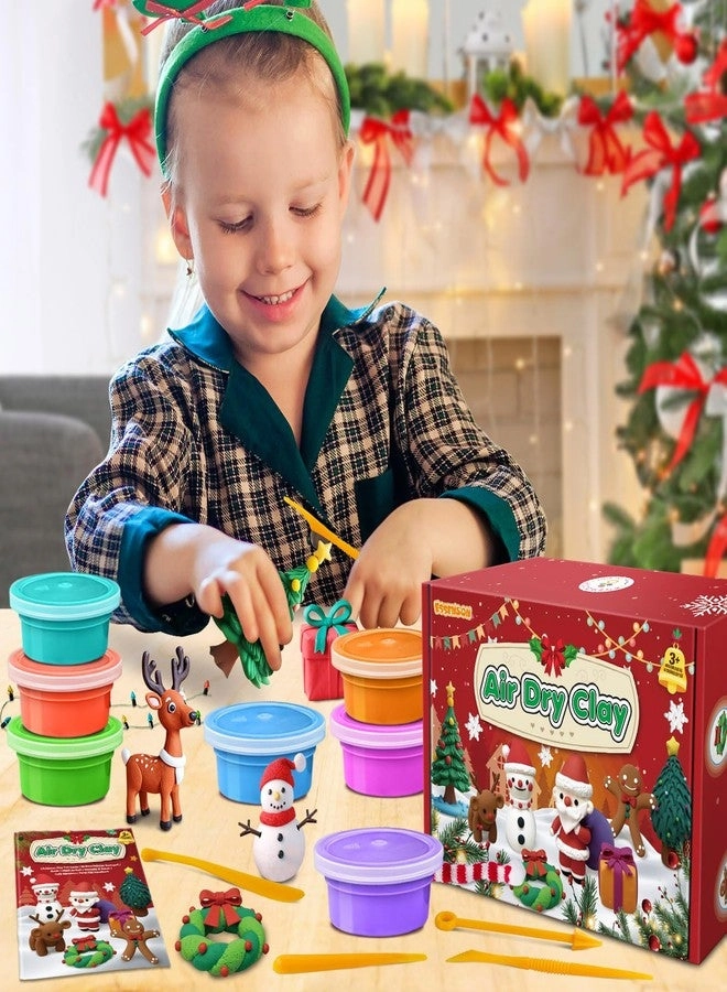 Air Dry Clay Christmas Kit - 36 colors