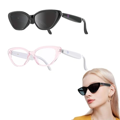 Smart Audio Cat Eye Glasses - Noise Cancelling Wireless Connectivity