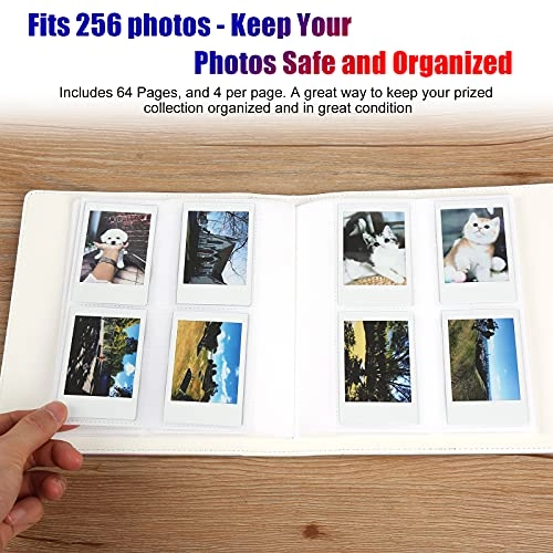 Instax Mini 256 Pockets Leather Photo Album