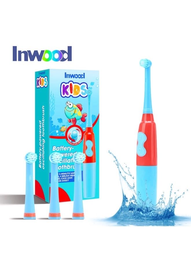 Inwood YWD-TB06-BU - Kids Rotation 40,000/Min 3 Replacement Heads