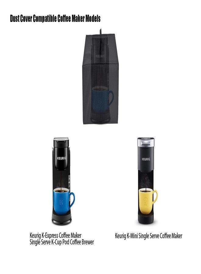 Coffee Maker Protective Cover - Heavy Duty Dust-proof Waterproof for Keurig K-Express, K-Mini