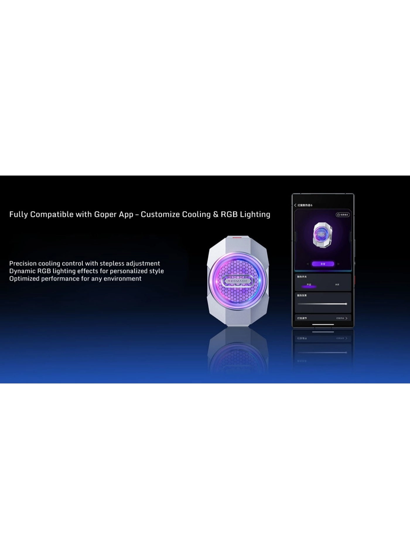 VC Cooler 6 - 30W Magnetic RGB Lighting