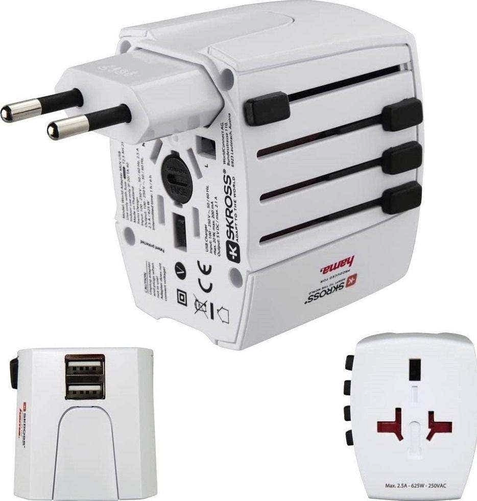 Hama HAM-128226 - MUV Travel Adapter 2 Pins
