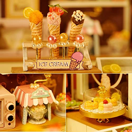 DIY Miniature Dollhouse Kit - Warm Moment 1:24