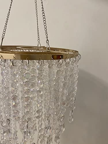 3-Tier Acrylic Chandelier Shade
