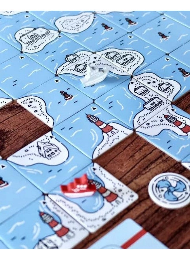 Beacon Patrol: Cooperative Coast Guard Adventure - Tile Placement Strategy Game