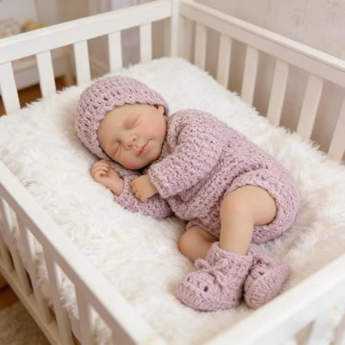 Reborn Baby Doll - 12 inch Full Silicone Girl Ages 3+