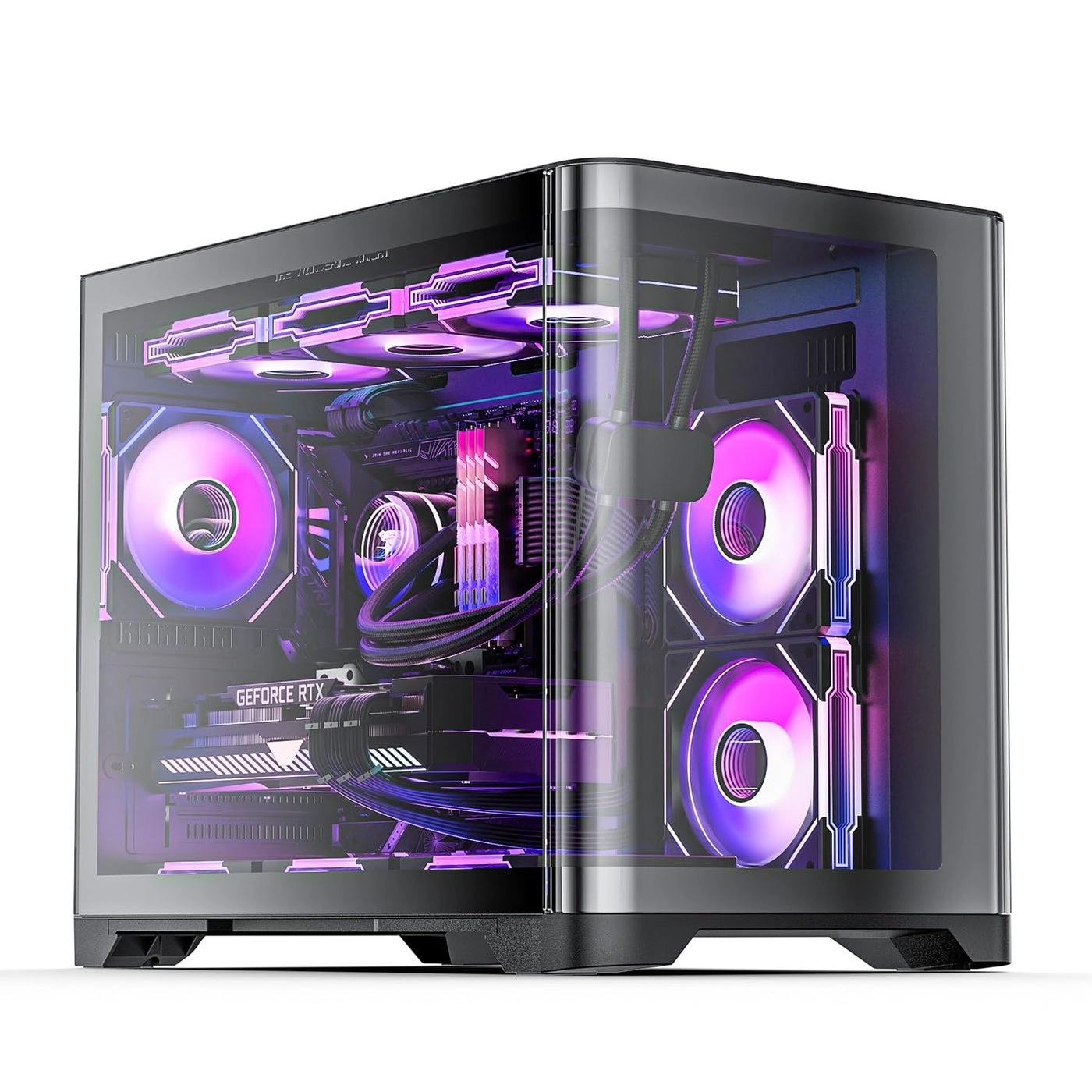 AsiaHorse Pegasus - Full View Tempered Glass Micro ATX