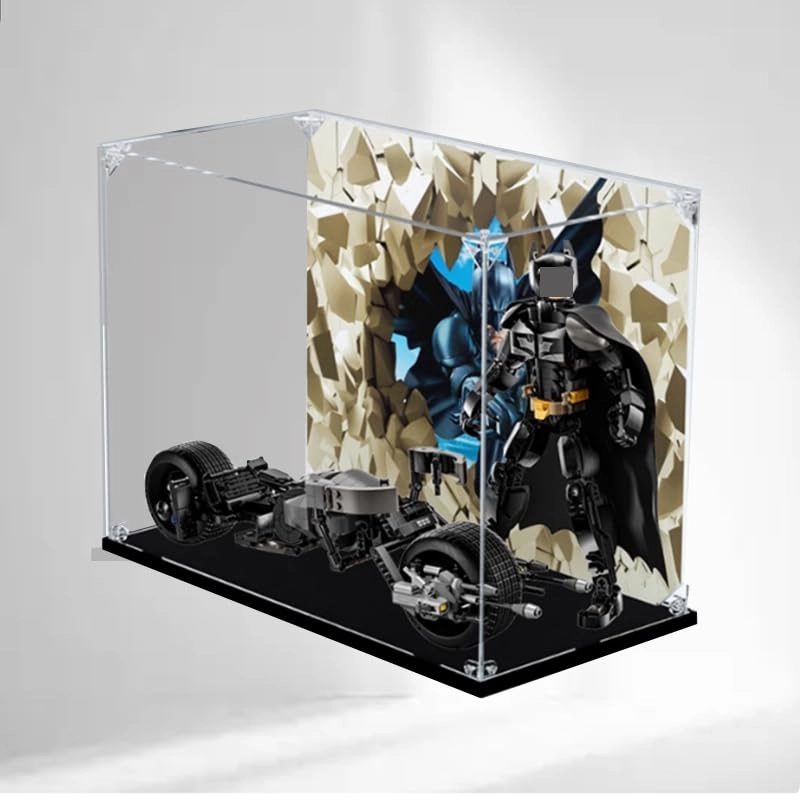 Clear Acrylic Display Case (76273) - Batman Lego DC