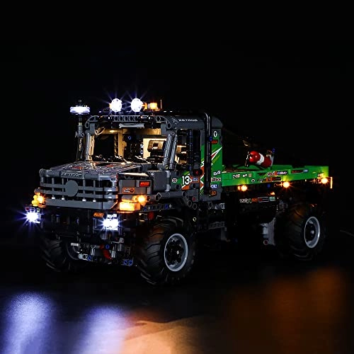 GEAMENT LED Light Kit - Compatible with Technic 42129 MercedesBenz Zetros