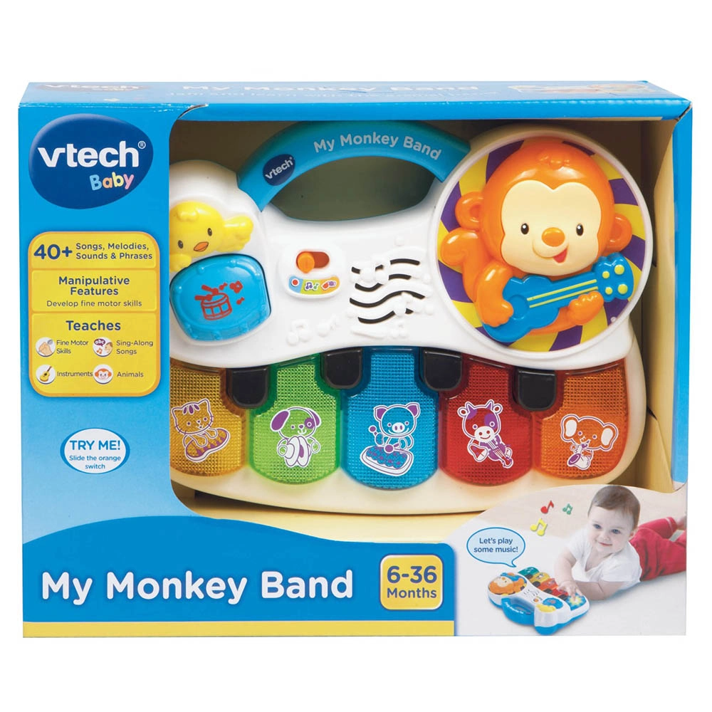 Dancing Monkey Piano - 70 12-36 Months