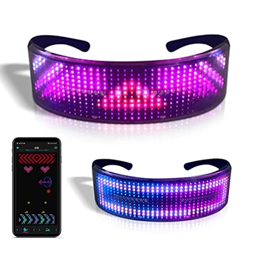 LED Glasses - Bluetooth APP Controlled 432 Led Beads