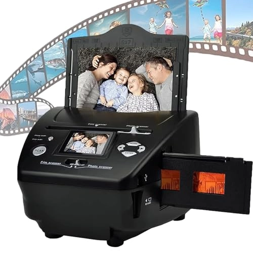 Film & Slide Scanner - 2.4" LCD 16MP 35mm