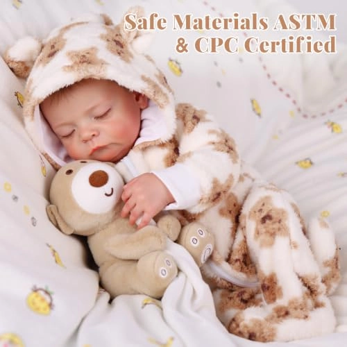 Noah Reborn Baby Doll - 18 inches Cotton Vinyl Boy Ages 3+