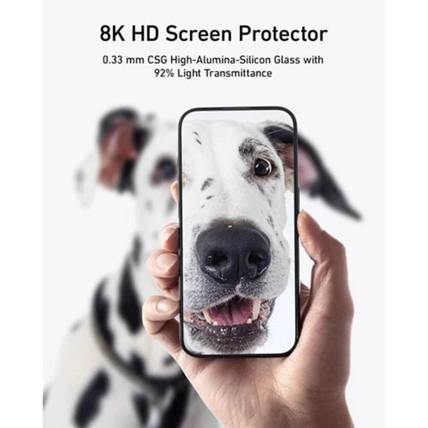 HD Glass Screen Protector for iPhone 16 Pro (2-Pack)