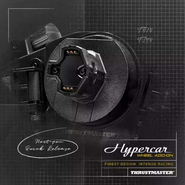 PS5 PS4 PC Hypercar Wheel Add-On
