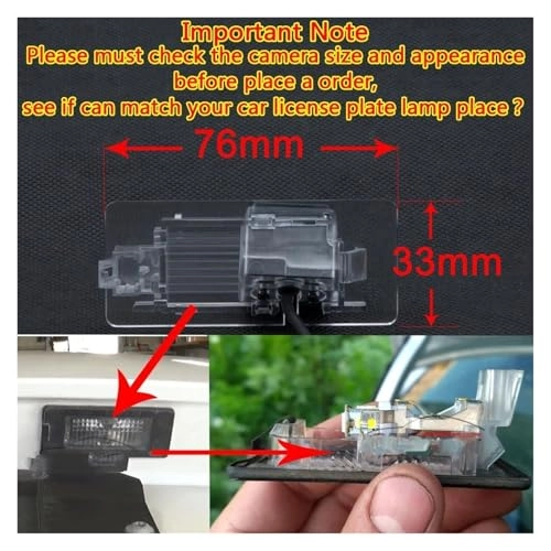 Reverse Camera - low light night vision RCA 1280 x 720